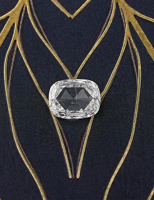 Rose Cut Cushion Lab Diamond Lab Grown Diamond