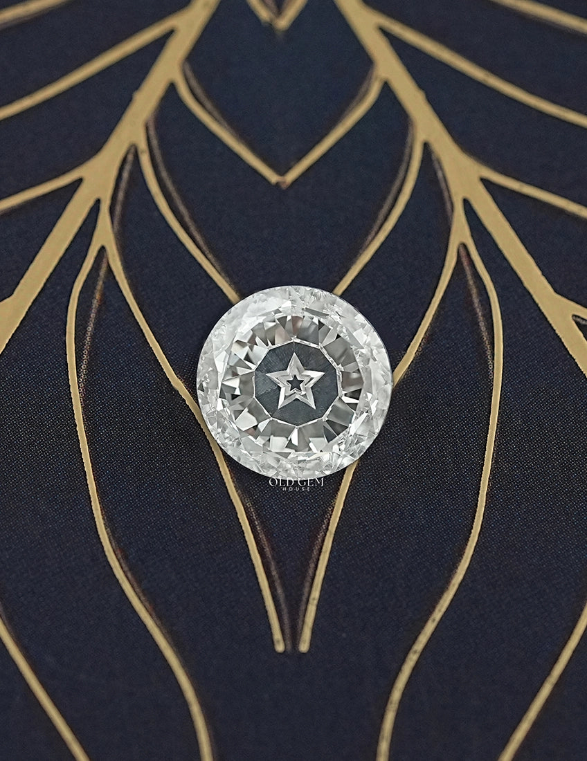 Round Modified Star Cut Lab Loose Diamond Lab Grown Diamond