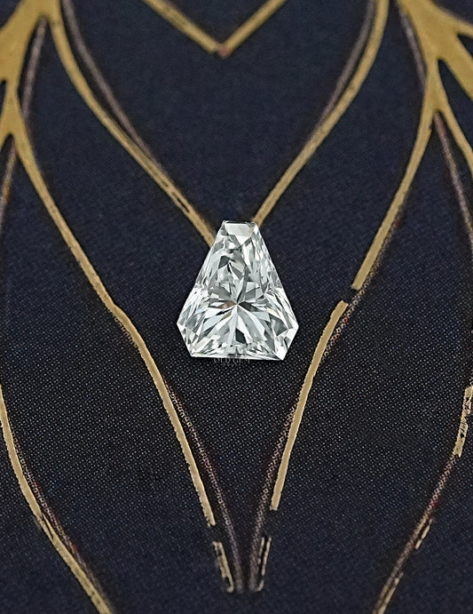 Shield Cut Lab Grown Loose Diamond