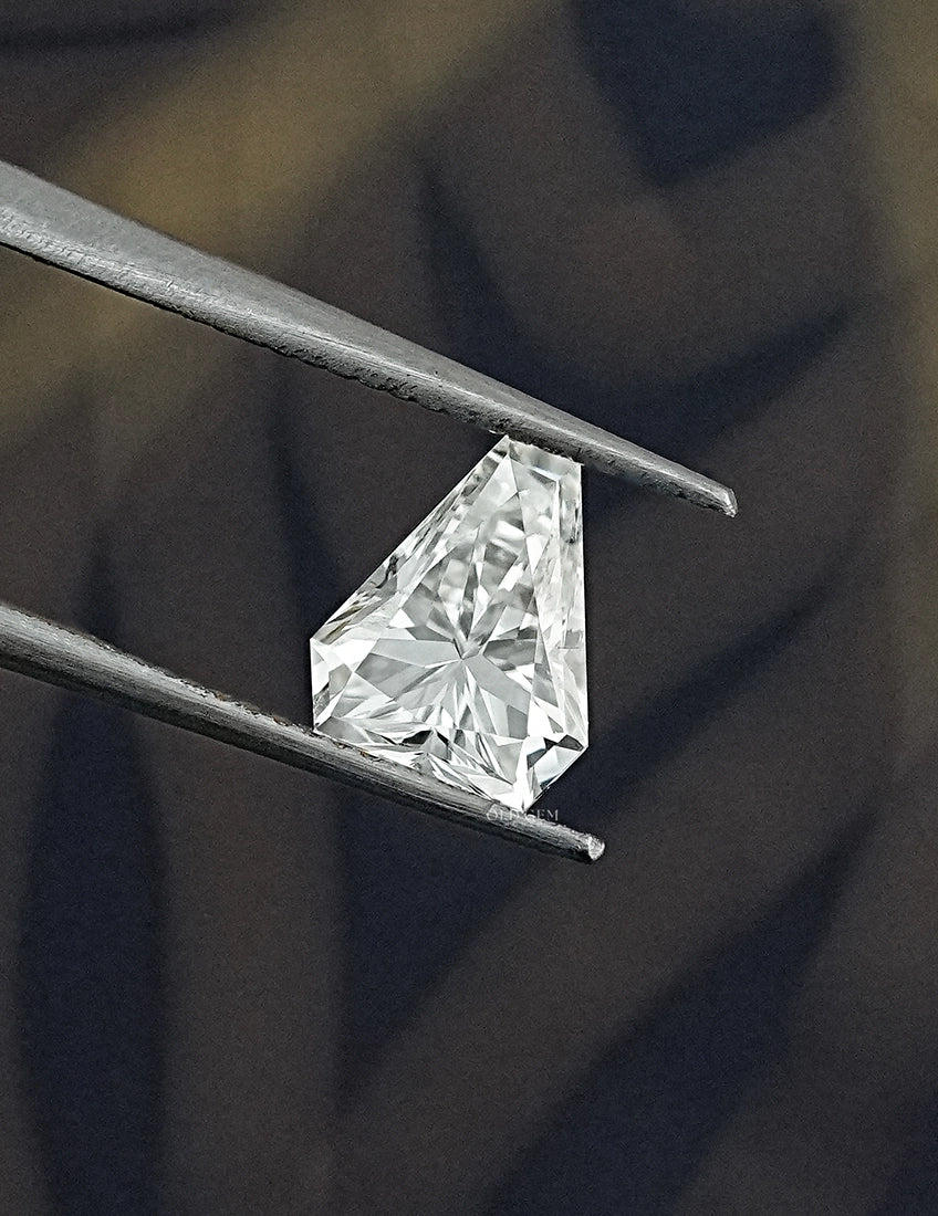 Shield Cut Lab Grown Loose Diamond