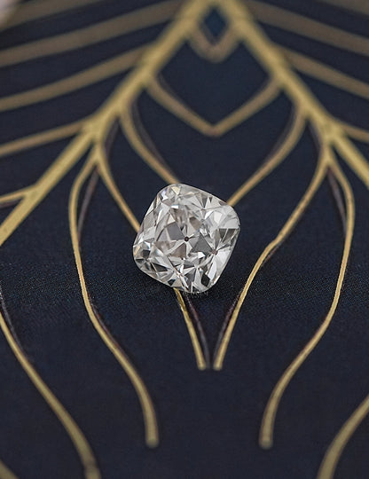 Old Mine Cut Square Cushion Loose Diamond Lab Grown Diamond