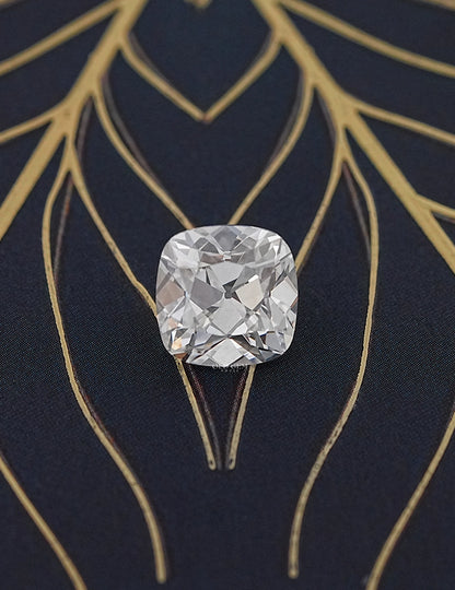 Old Mine Cushion Cut  Lab Diamond