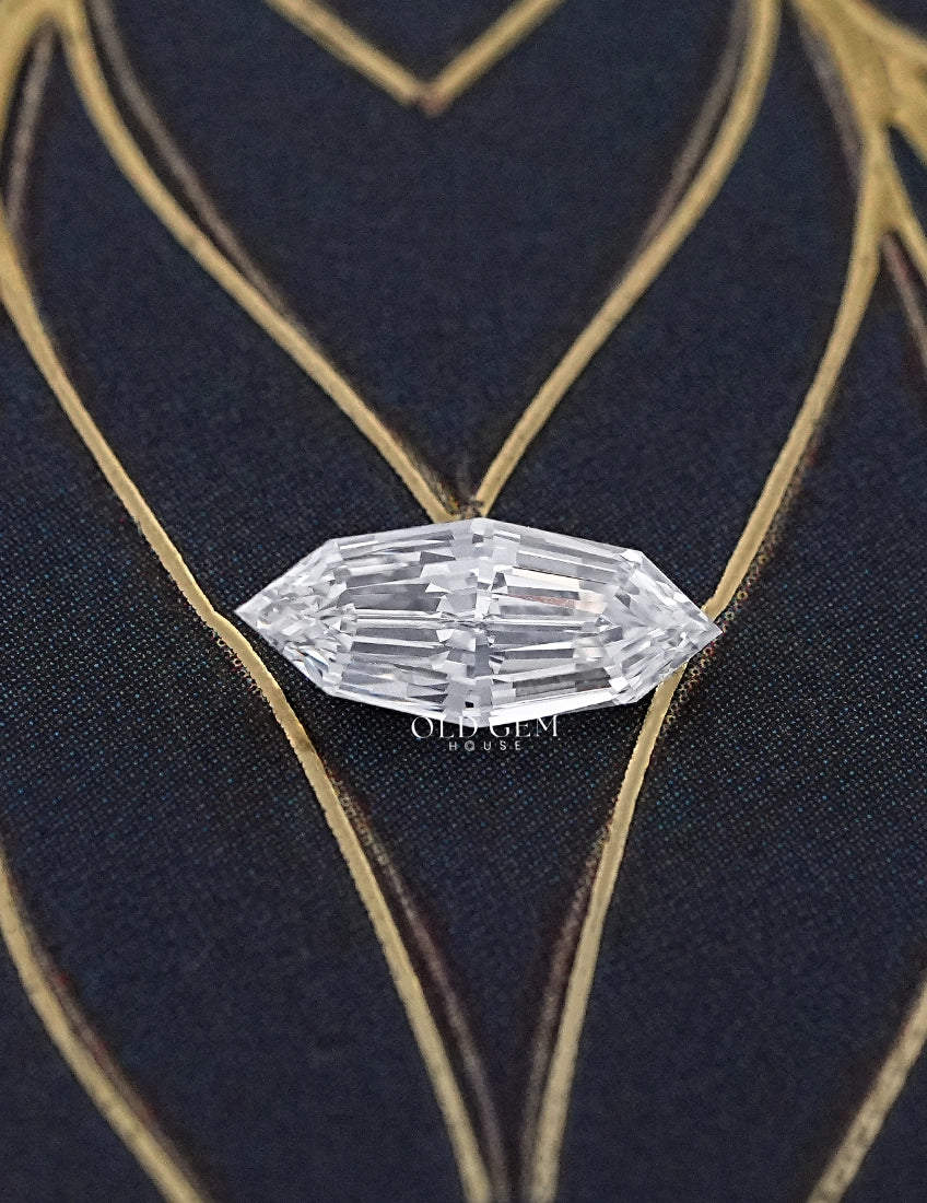 Step Cut Marquise Lab Grown Loose Diamond Lab Grown Diamond