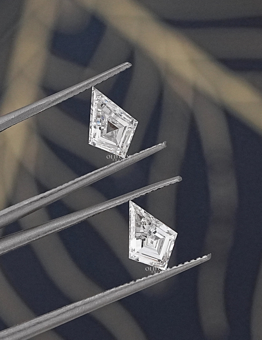 Step Cut Kite Lab Grown Loose Diamond