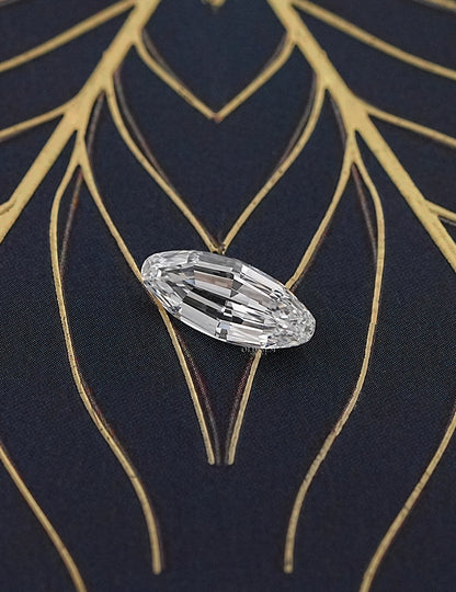 Step Cut Oval Lab Diamond