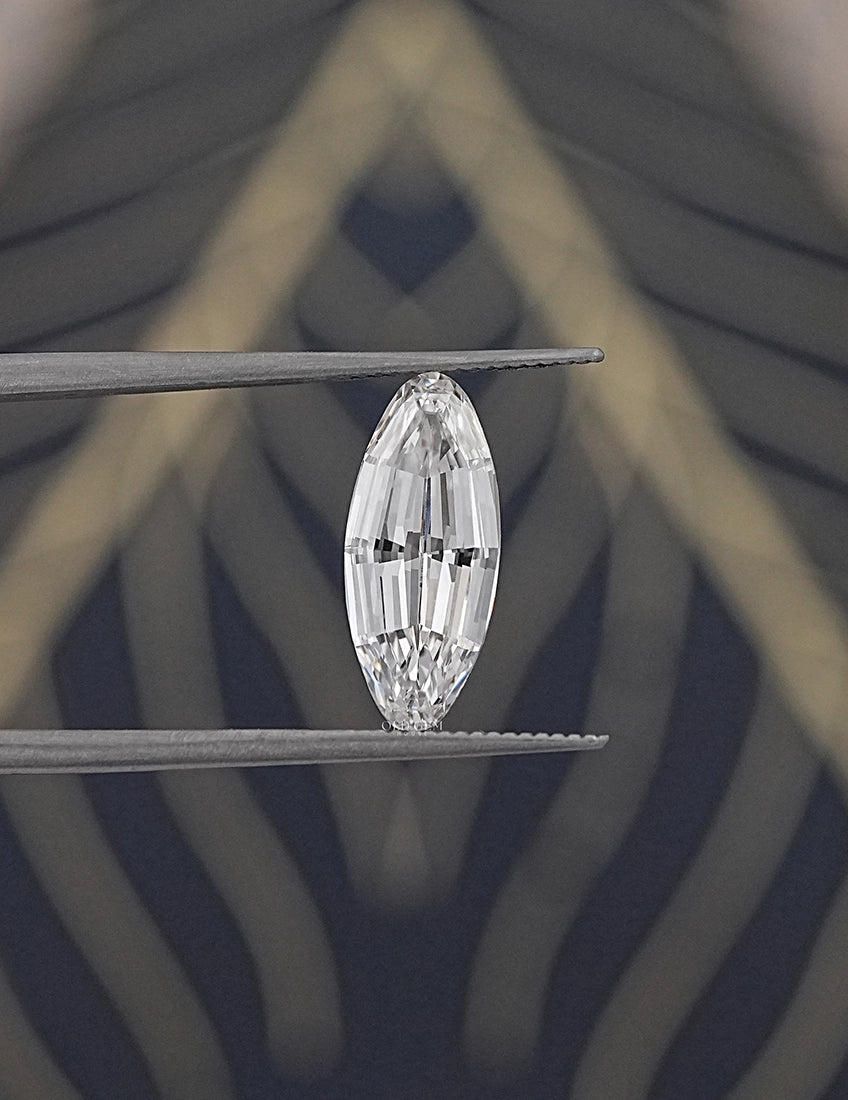 Step Cut Oval Lab Diamond