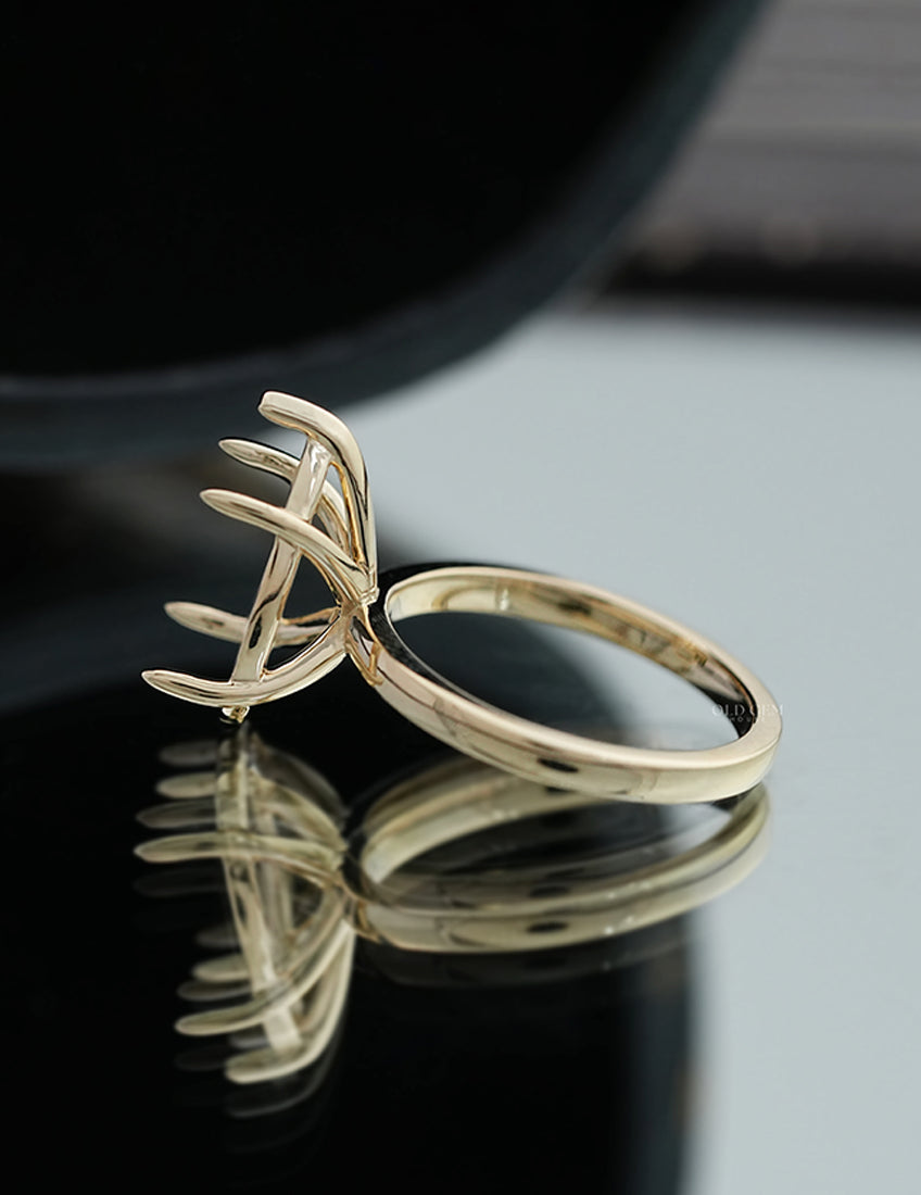 Pear Shape Semi Mount Engagement Ring Engagement Ring