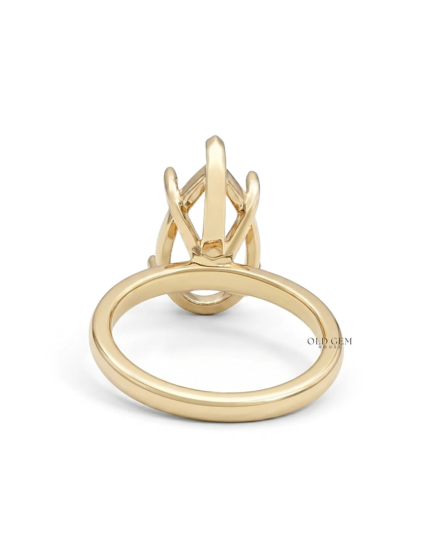 Pear Shape Semi Mount Engagement Ring Engagement Ring
