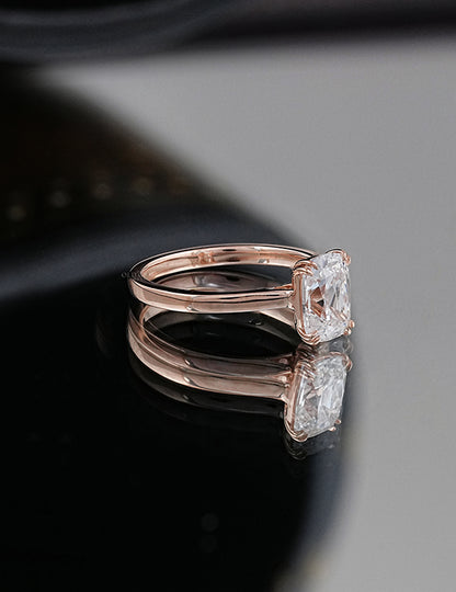 Old Mine Cushion Cut Ring