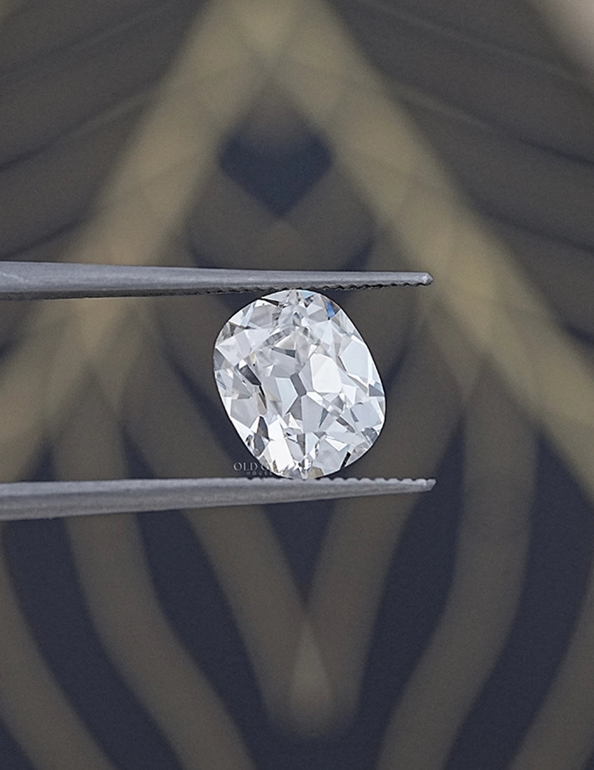 Elongated Old Mine Cushion Lab Diamond