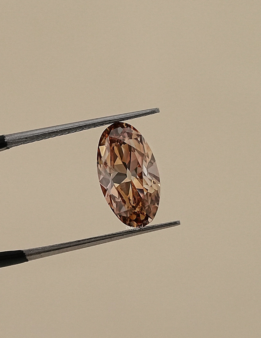 3.60 Carat Old Mine Moval Lab Diamond Loose Lab Grown Diamond