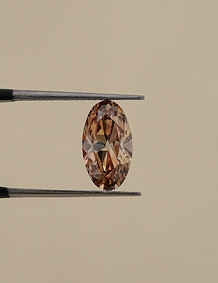3.60 Carat Old Mine Moval Lab Diamond Loose Lab Grown Diamond