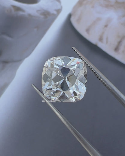 Old Mine Cushion Cut  Lab Diamond