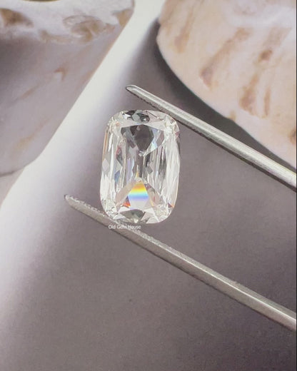 Old Mine Cushion Cut Lab Diamond