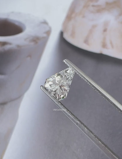 Shield Cut Lab Grown Loose Diamond