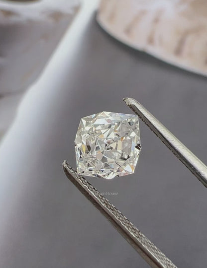 Step Cut Tucoon Lab Diamond